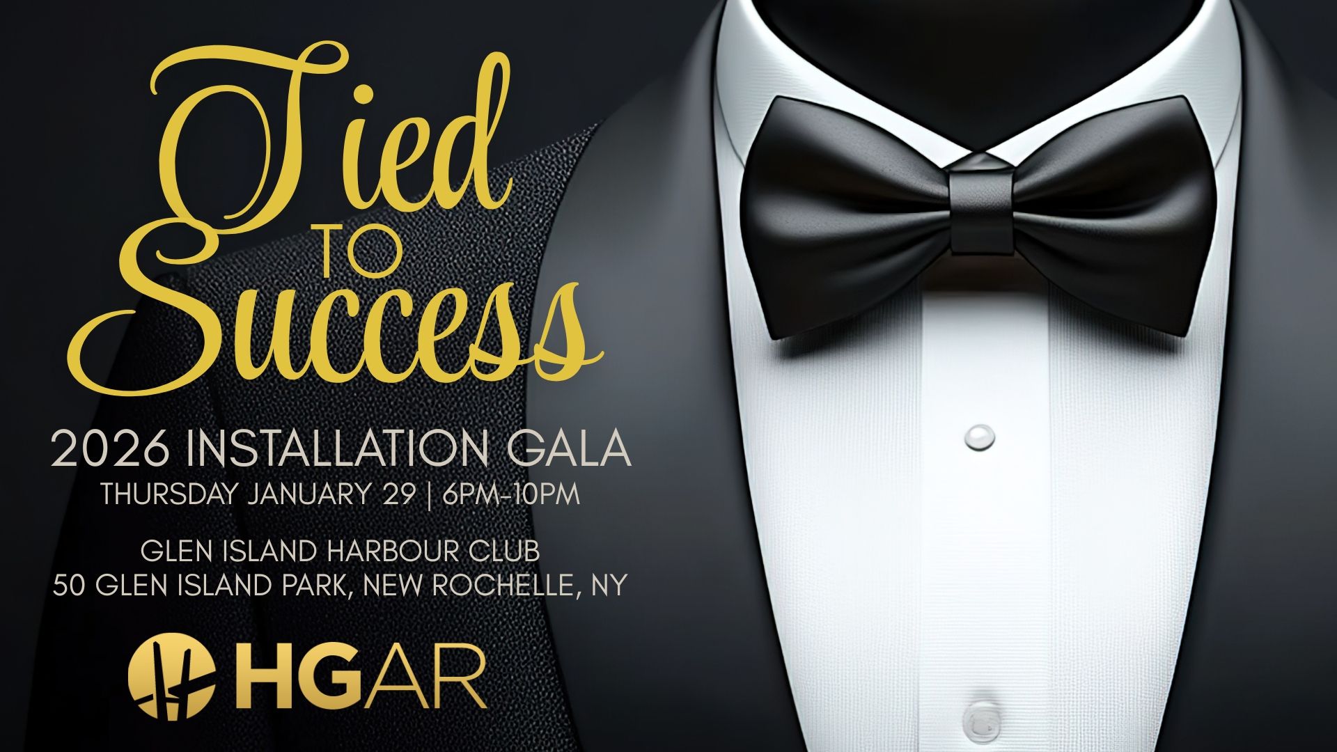 Gala invitation: 