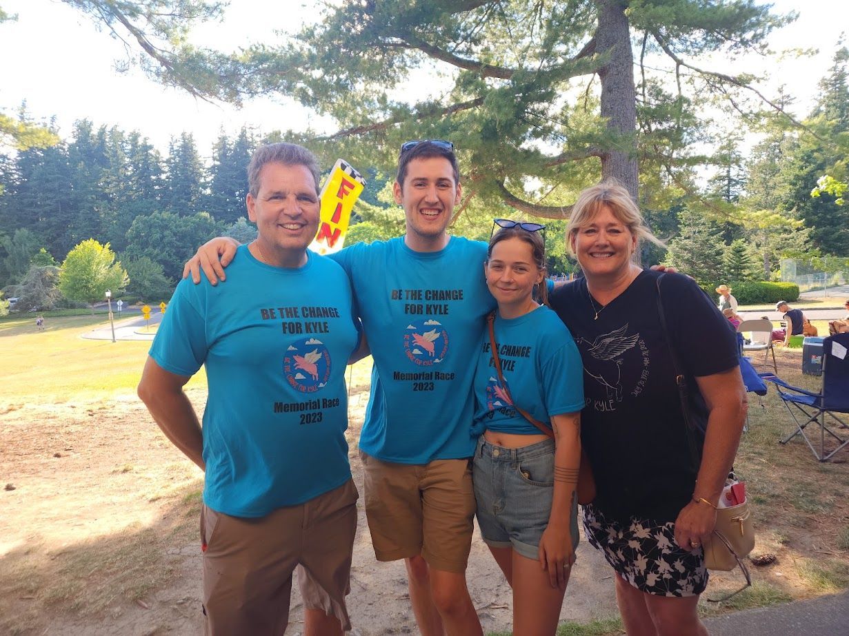 Be The change for Kyle Memorial Race winners