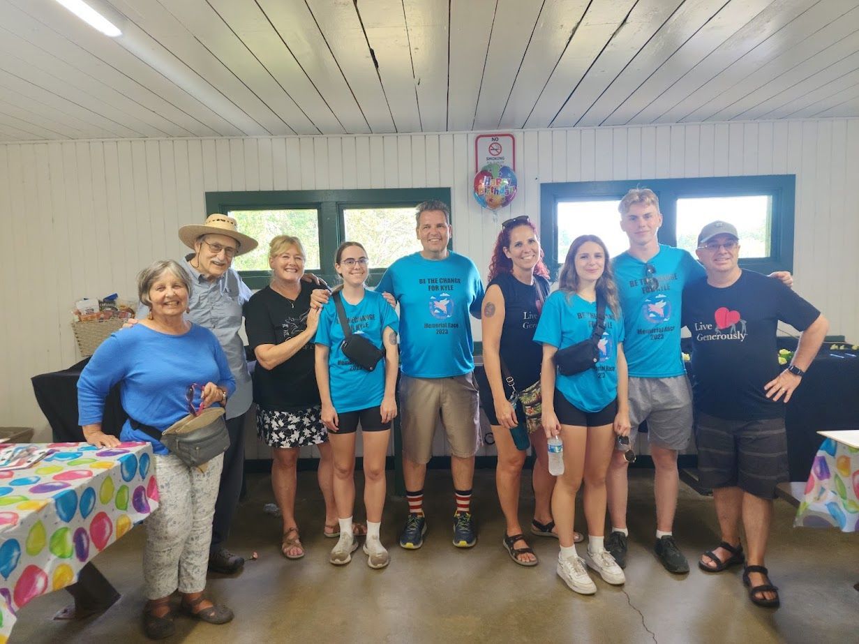 Be The change for Kyle Memorial Race winners