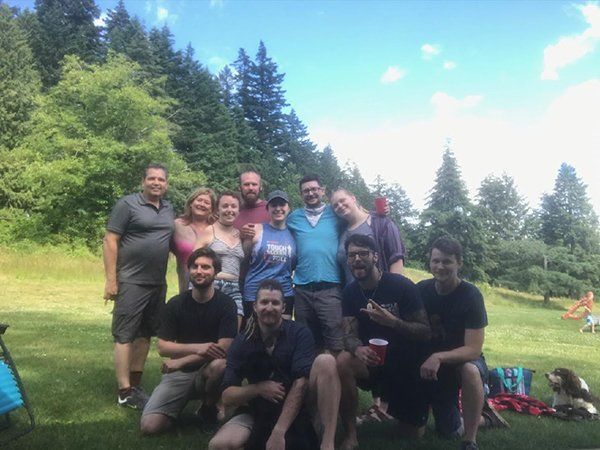 BBQ with friends