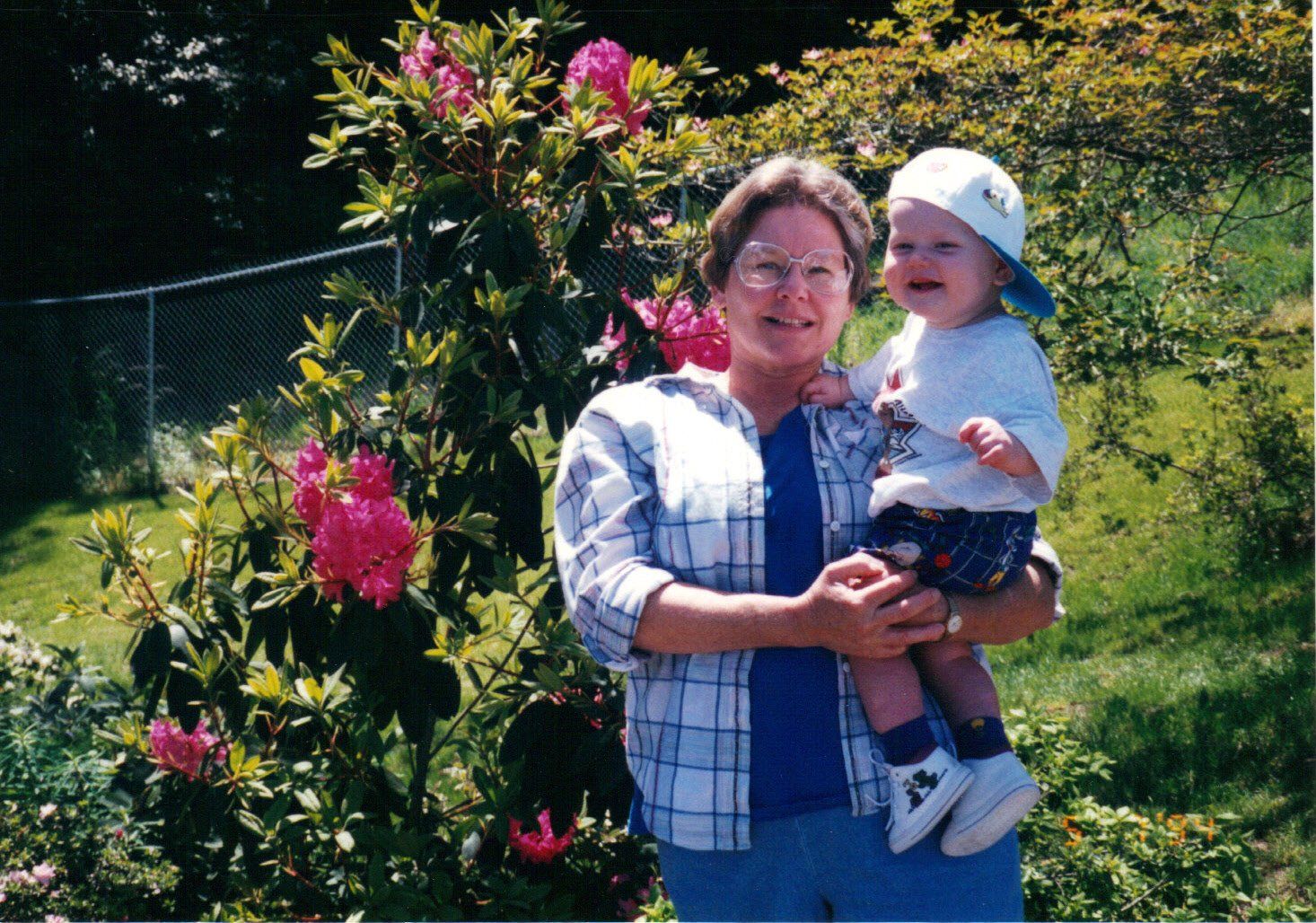 Grandma Betty and Kyle