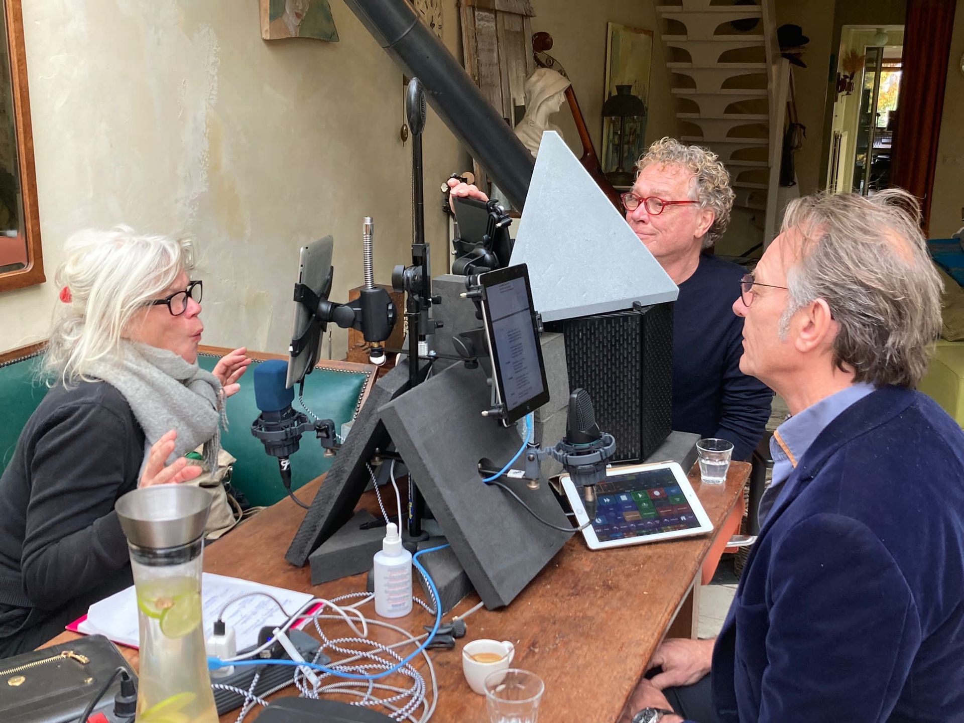 Studio opname Reynaert
