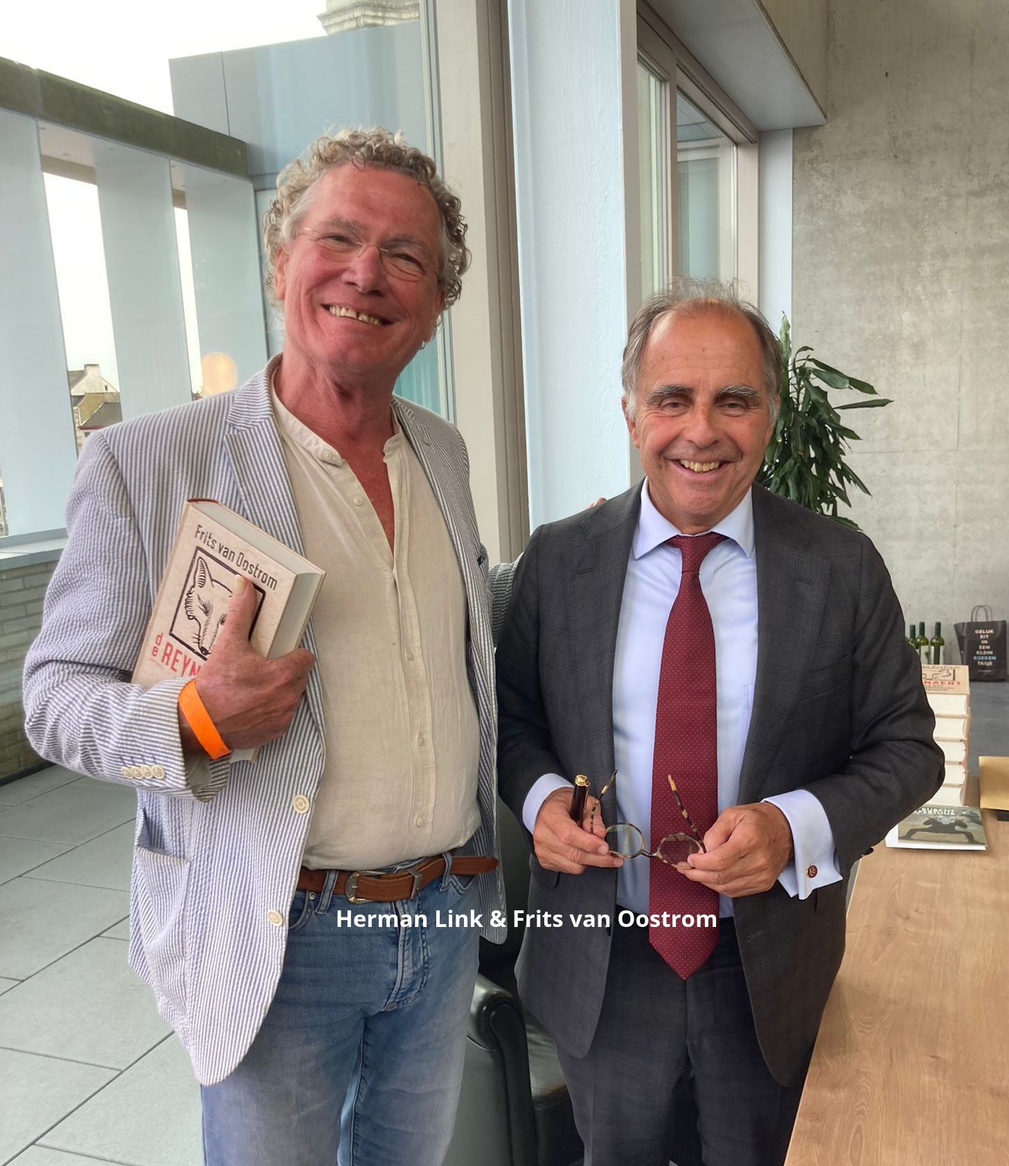 Herman en Frits van Oostrom