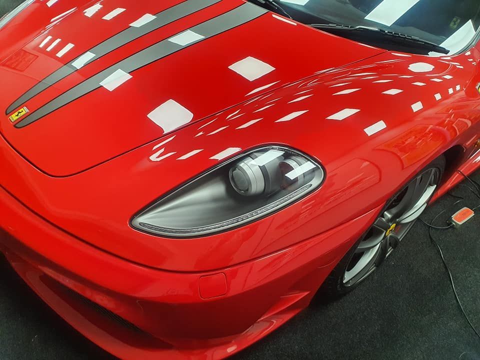 Detailing supercars