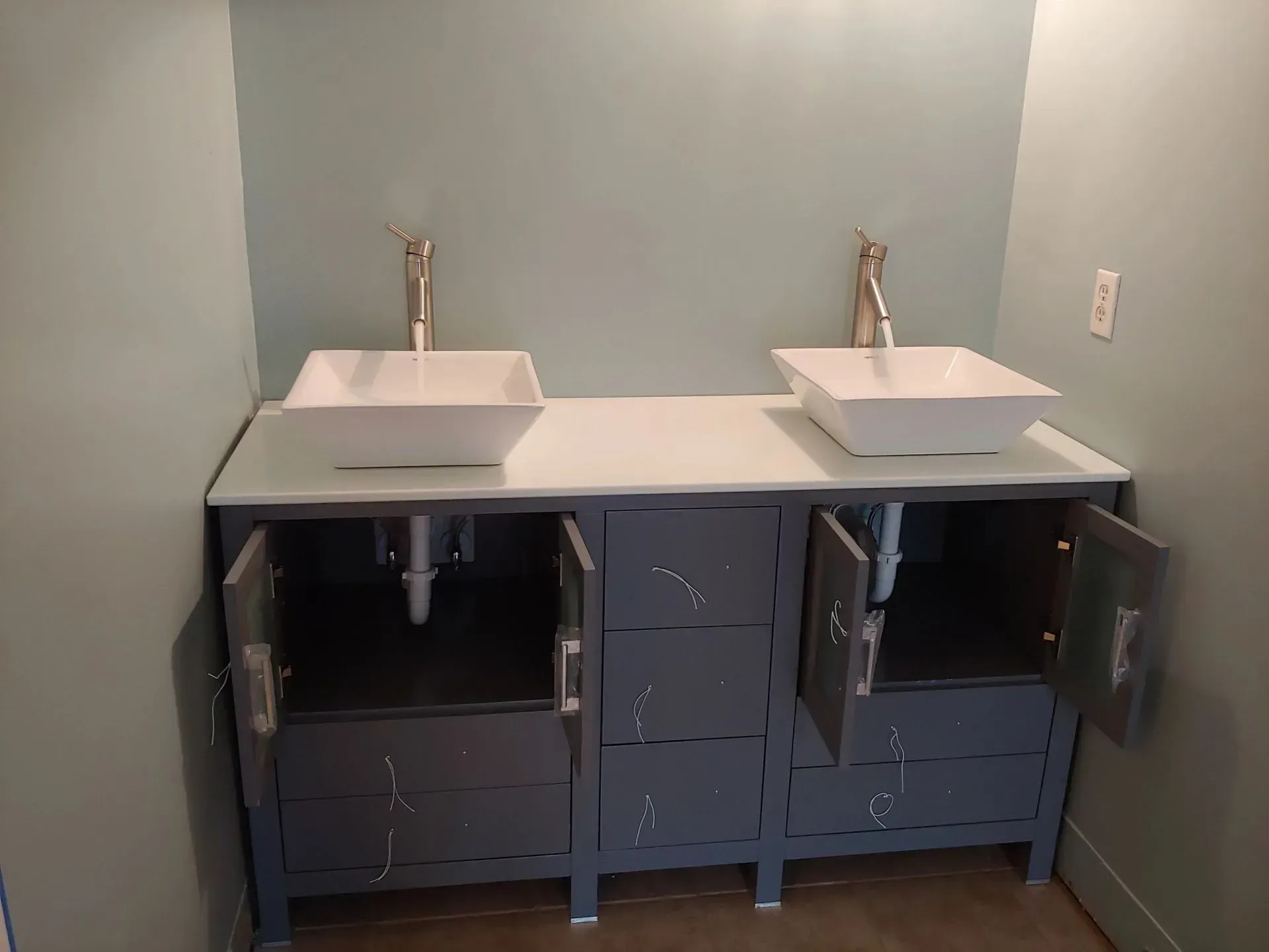 Bathroom Sinks — Ponte Vedra Beach, FL — Van Worz Plumbing Inc.