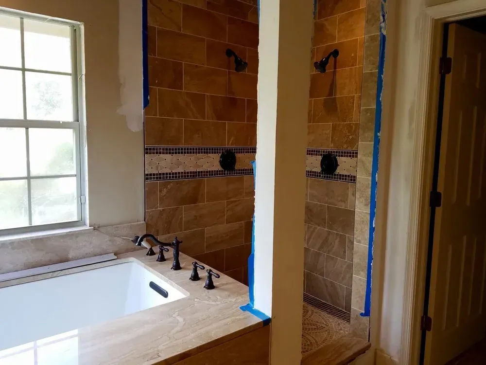 Fixing the Bathtub — Ponte Vedra Beach, FL — Van Worz Plumbing Inc.