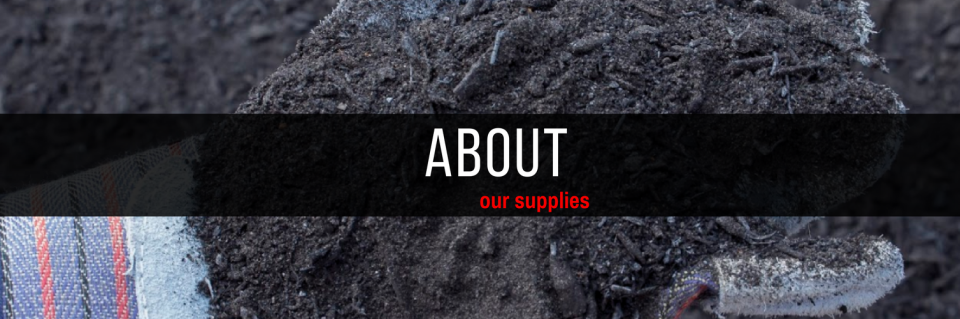 ABOUT text on a dark banner over a textured gray and red background
