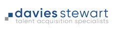 Davies Stewart logo: dark blue