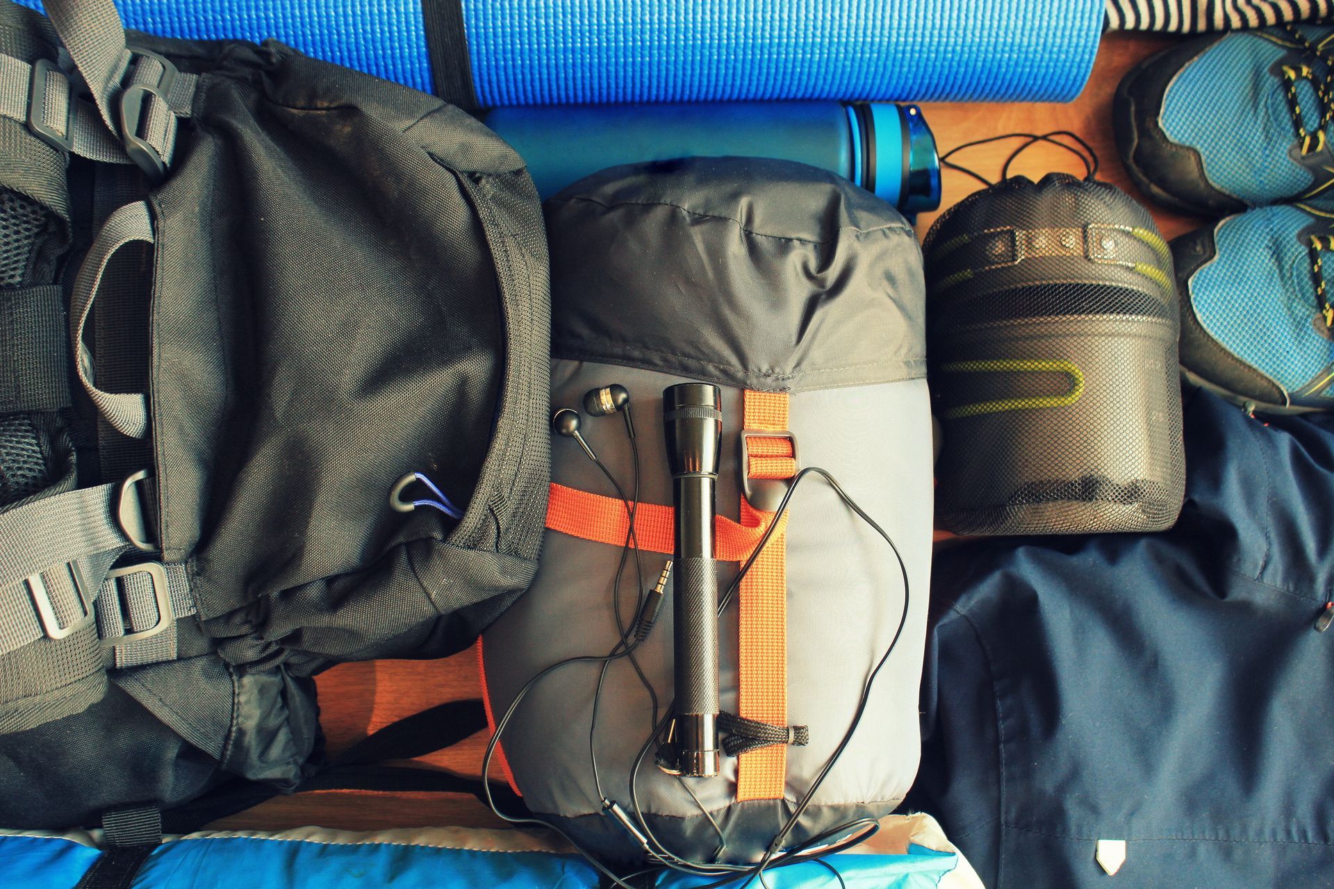 pieces of camping gear  | Self Storage in Thurrock