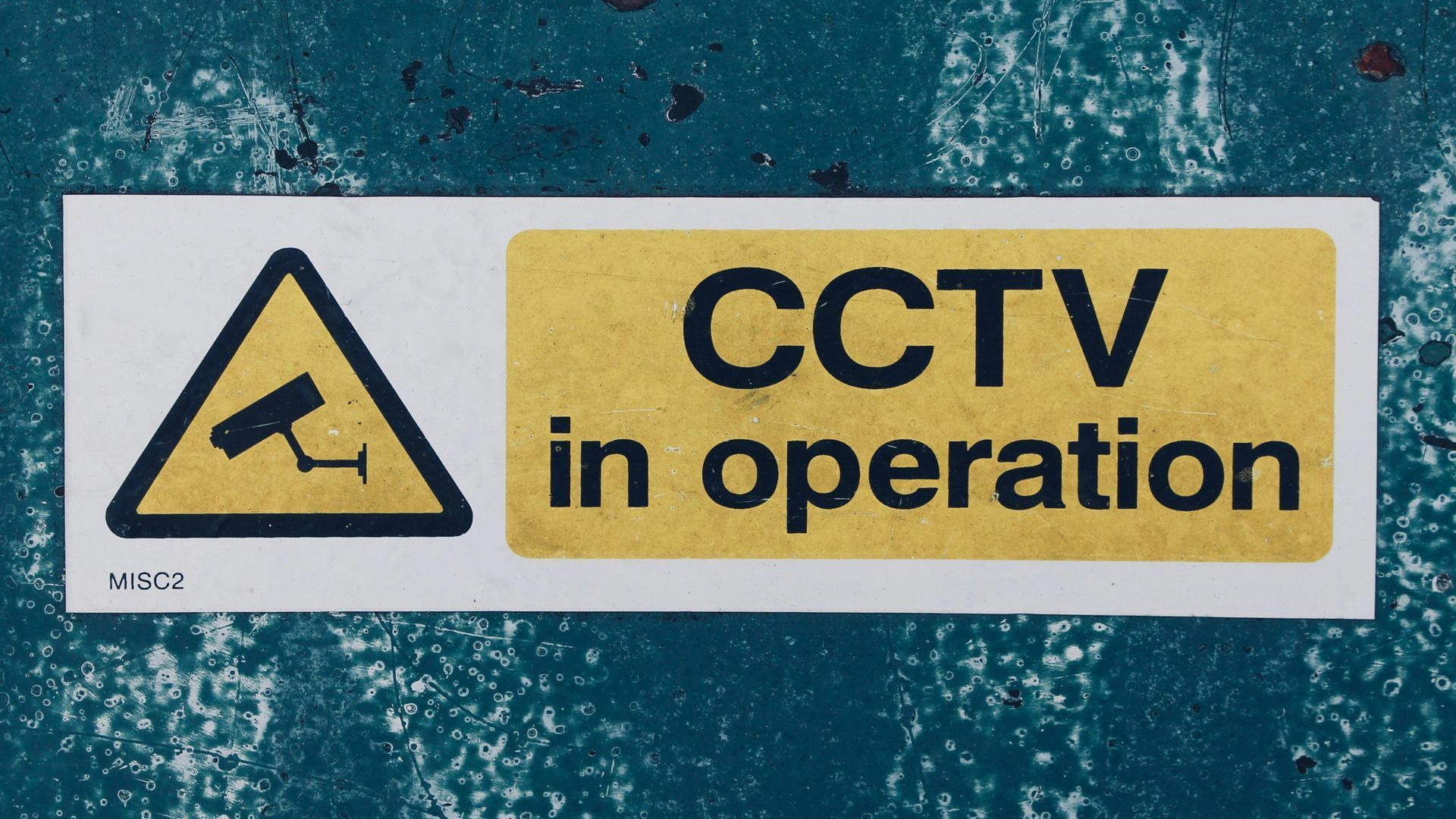 cctv sign