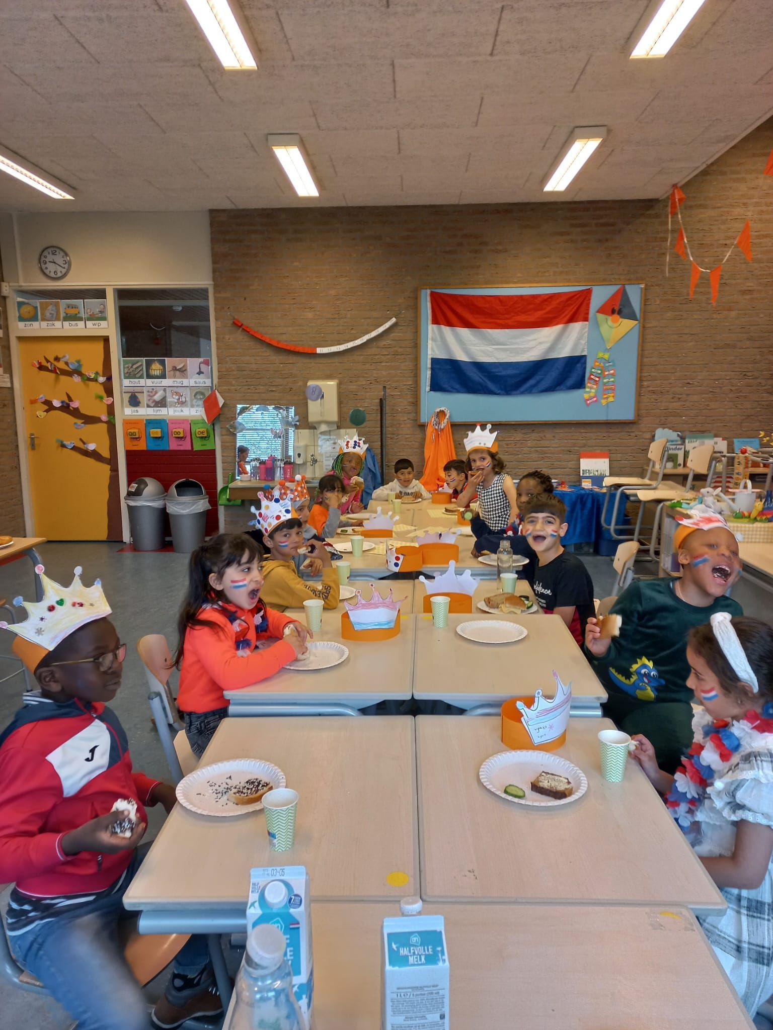 Koningsspelen 2024 op AZC School Het Uitzicht