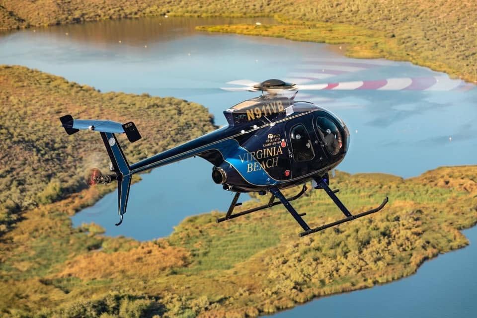 MD 530 Helicopter
