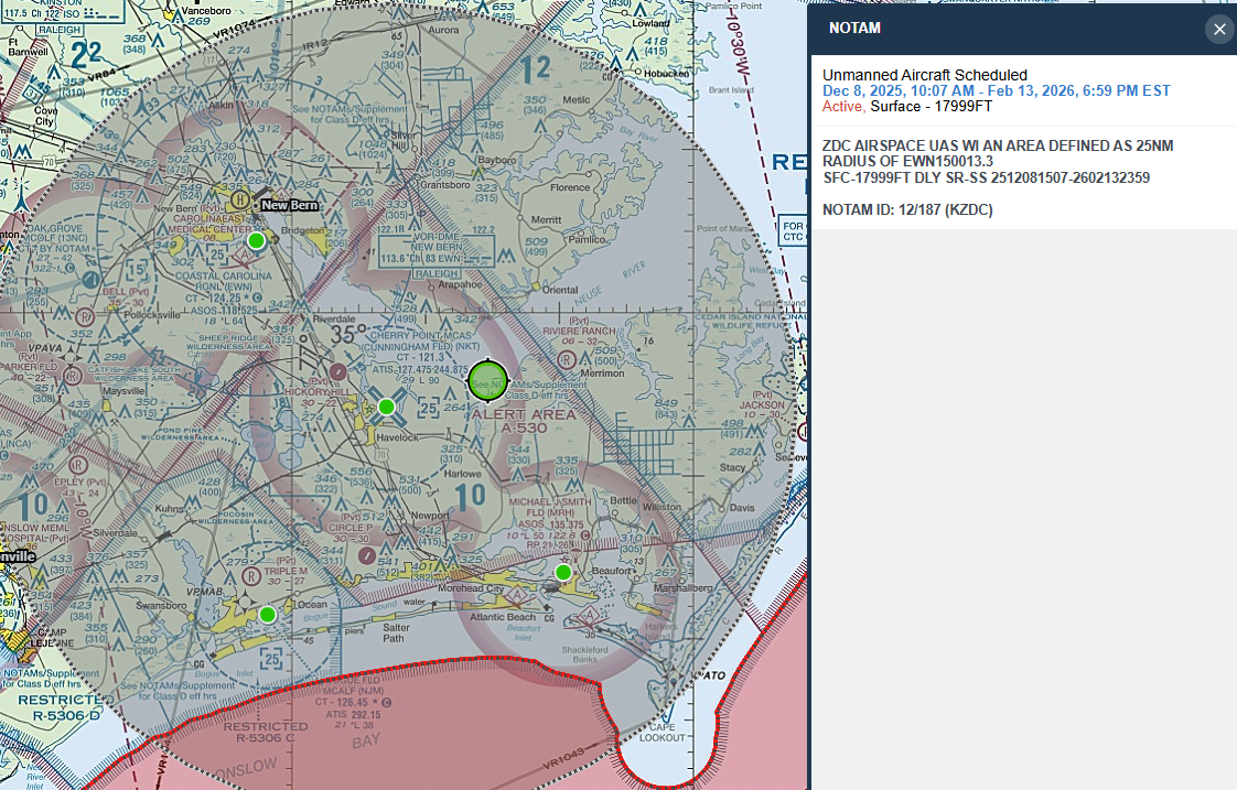 Drone NOTAM