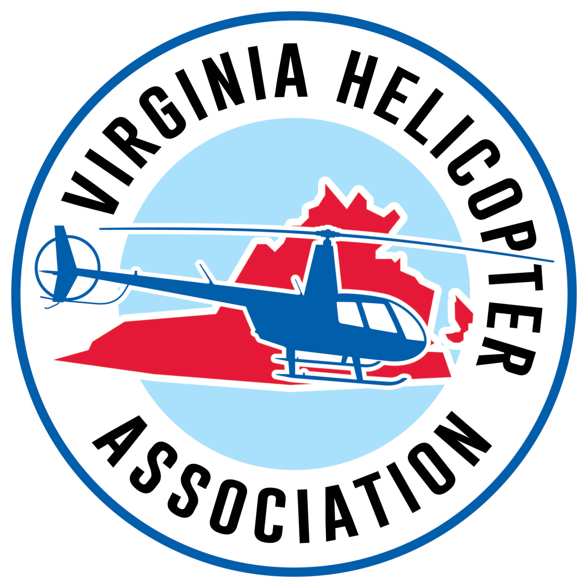 Virginia Helicopter Association Logo VHA Virginia Helicopter Association Logo