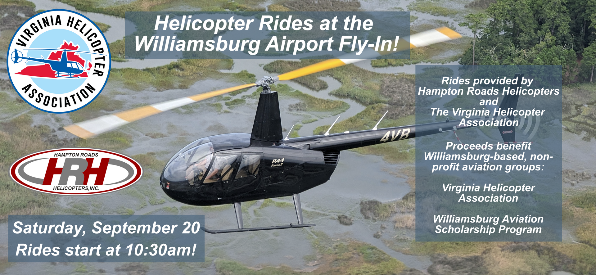 Helicopter Rides Flyer