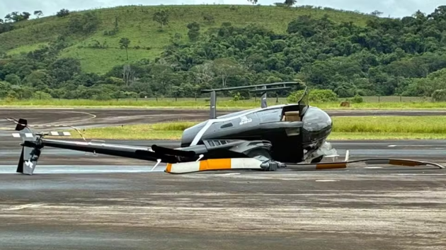 Crashed Helicopter