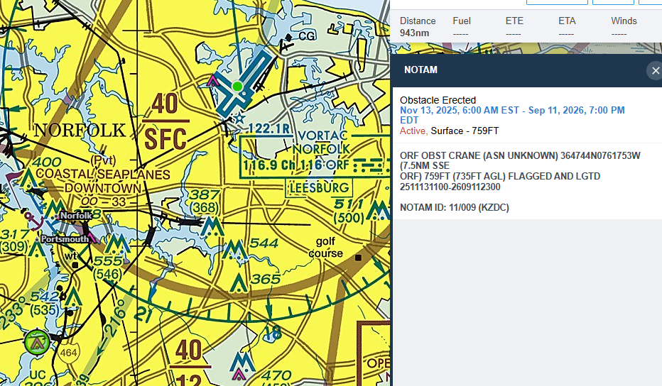 Foreflight Chart