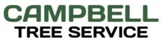 Campbell Tree Service logo in green and black text on a white background