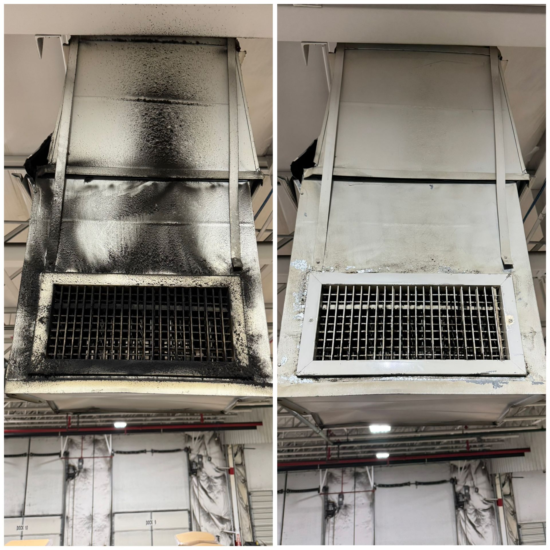 Dry ice cleaning HVAC commercial facility Texas dry ice blasting