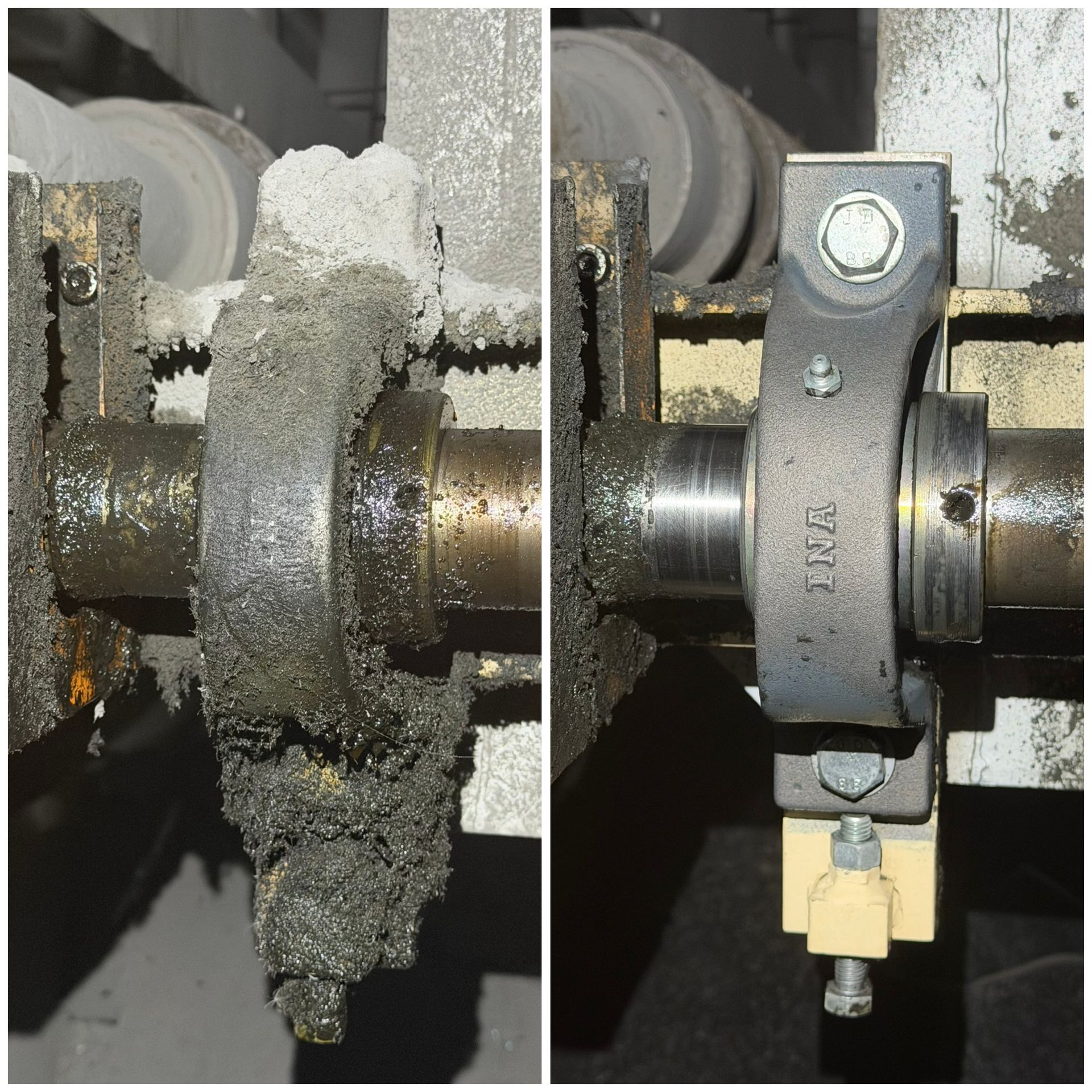 Dry ice cleaning mechanical components Texas dry ice blasting