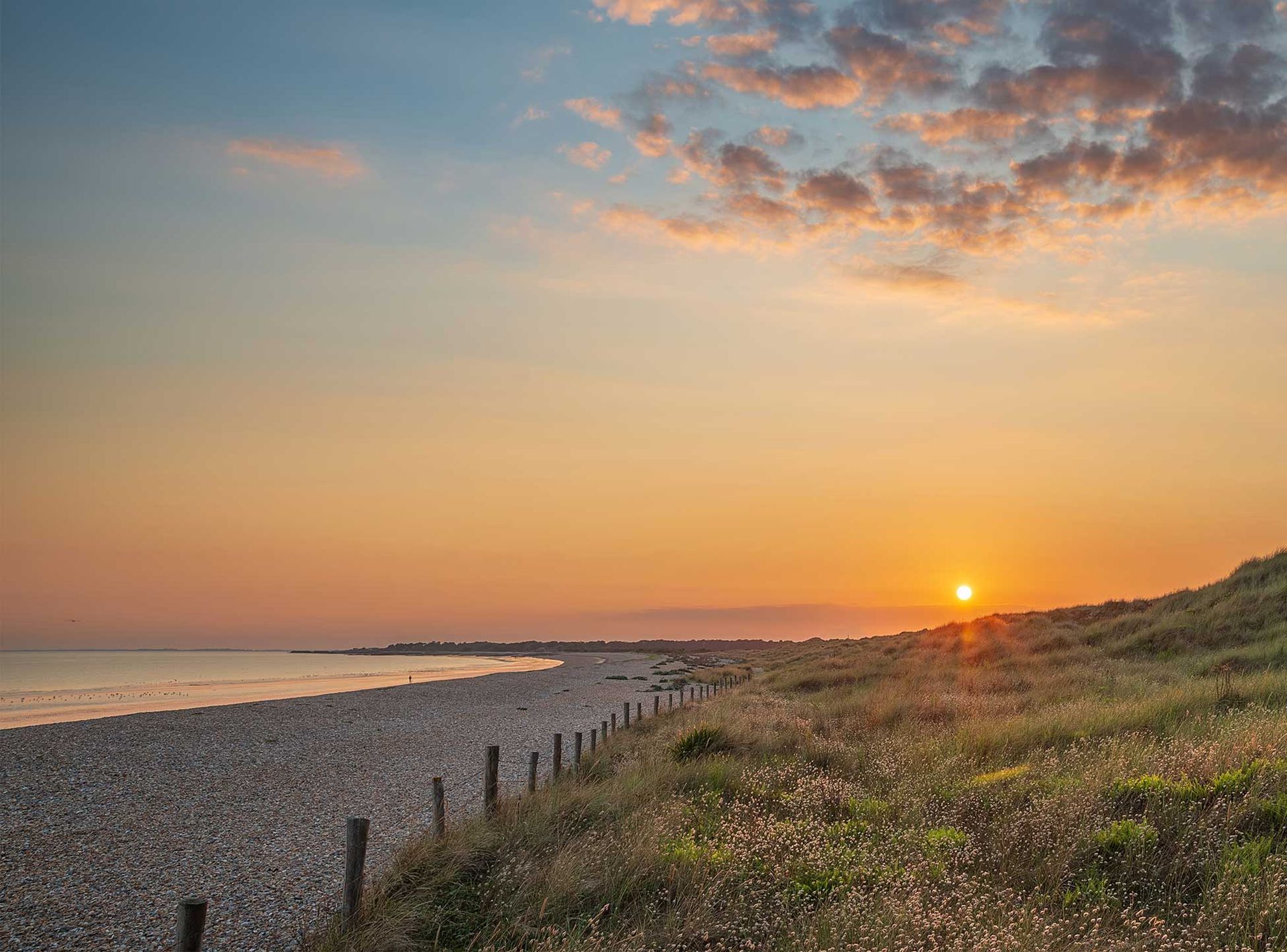 Sunsets at East Beach Littlehampton West Sussex