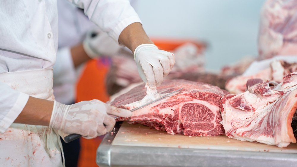 Chopping Meat — Edinburg, TX — Vera’s King-O-Meats, Inc