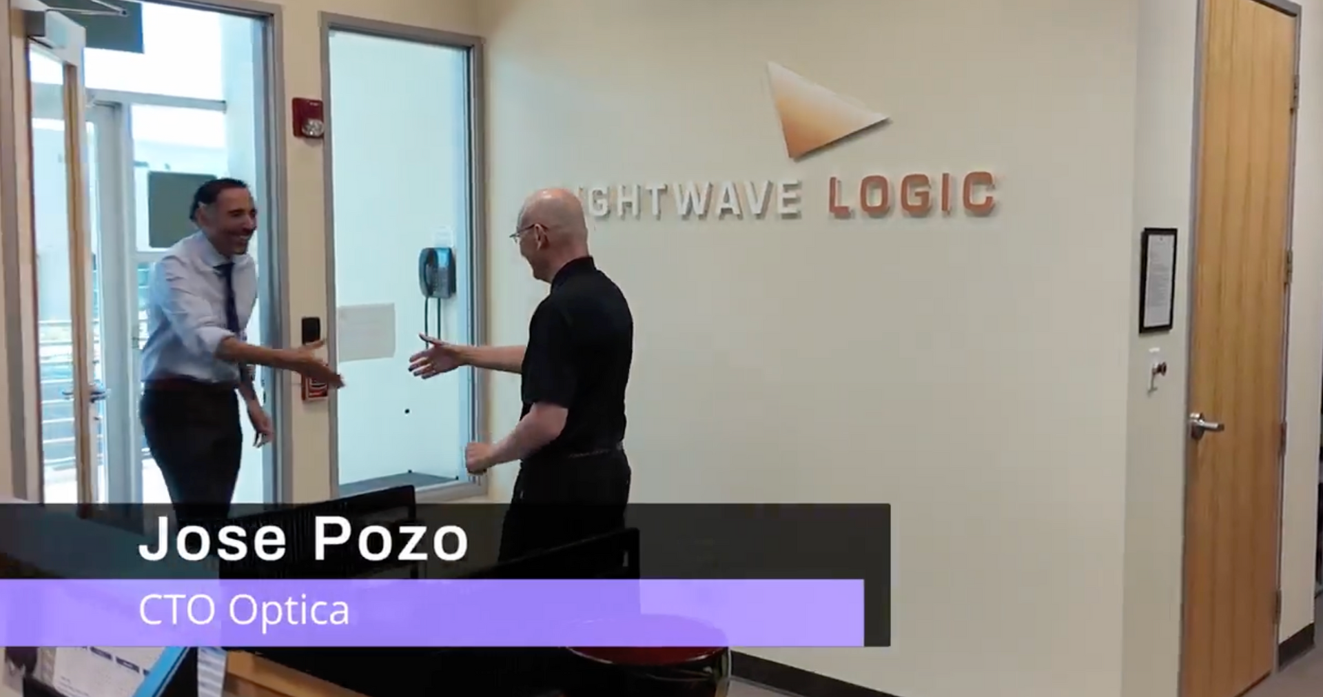 Jose pozo is the cto of lightwave logic