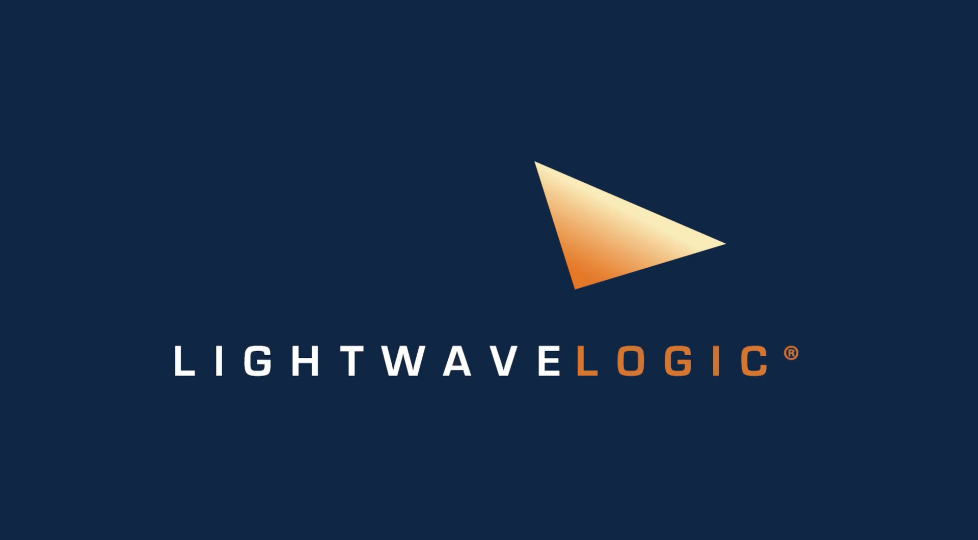 Lightwave Logic logo on dark background