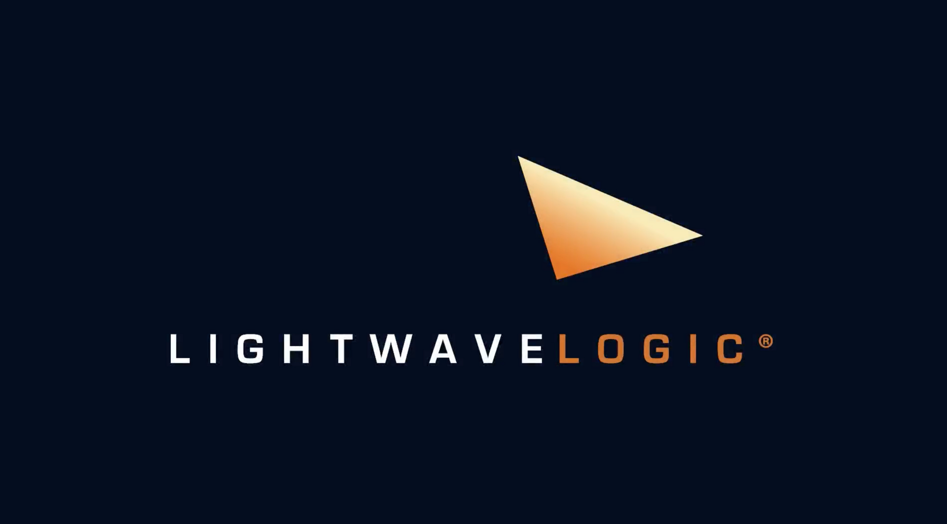 Lightwave Logic logo on dark background