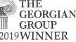 The Georgian Group 2019 winner logo in black and white