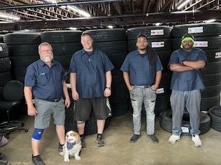 Some of our team members t Westside Tire