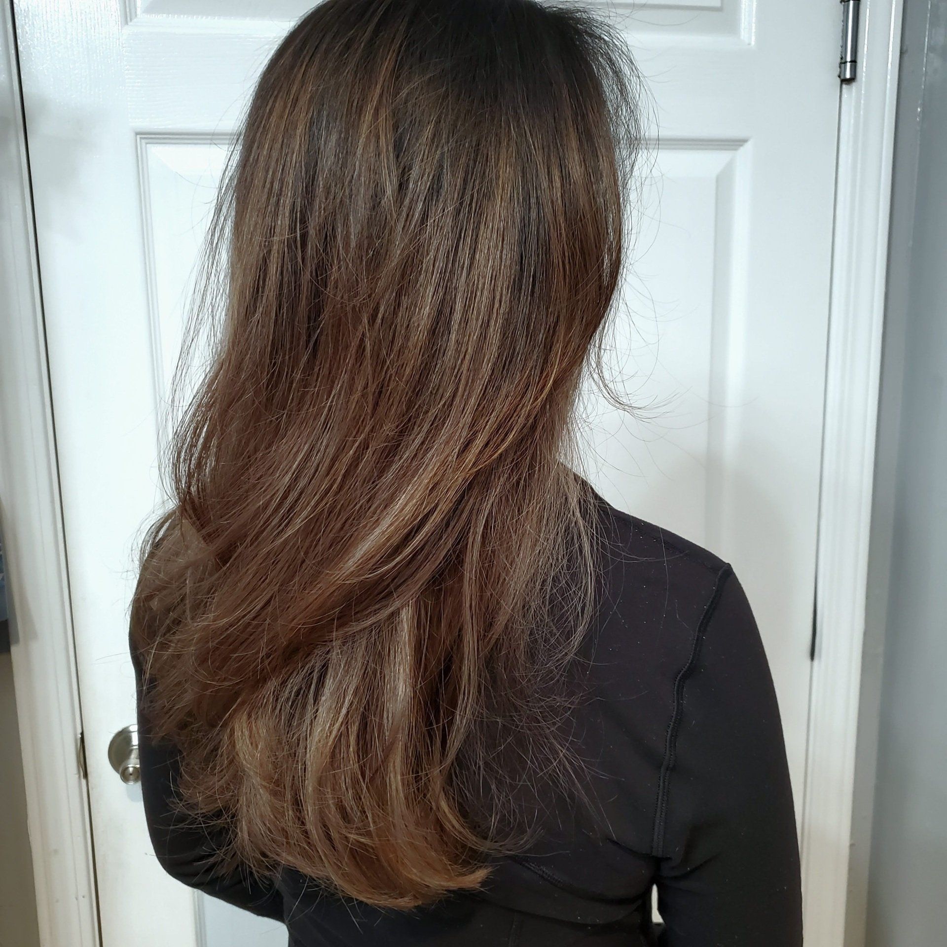 Brunette long hair