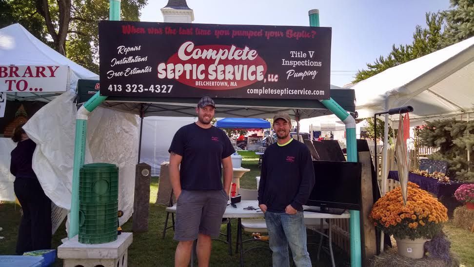 Complete Septic Service at fair in Belchertown, MA