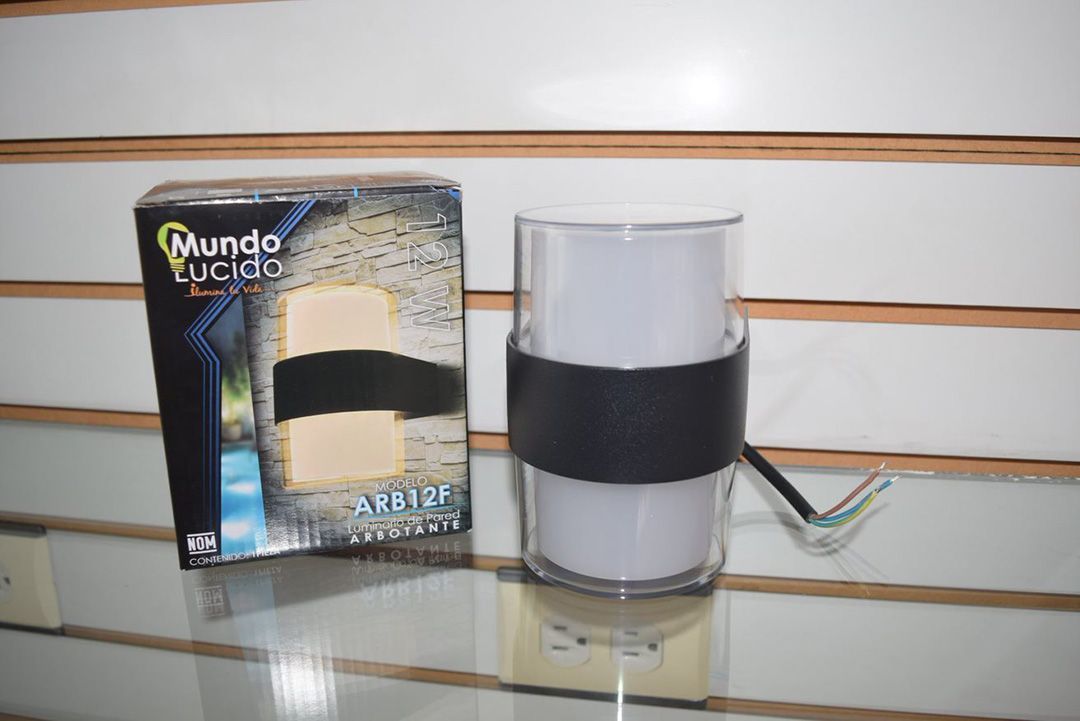 ARBOTANTE LED TIPO FARO DOBLE 12W 4500K IP65