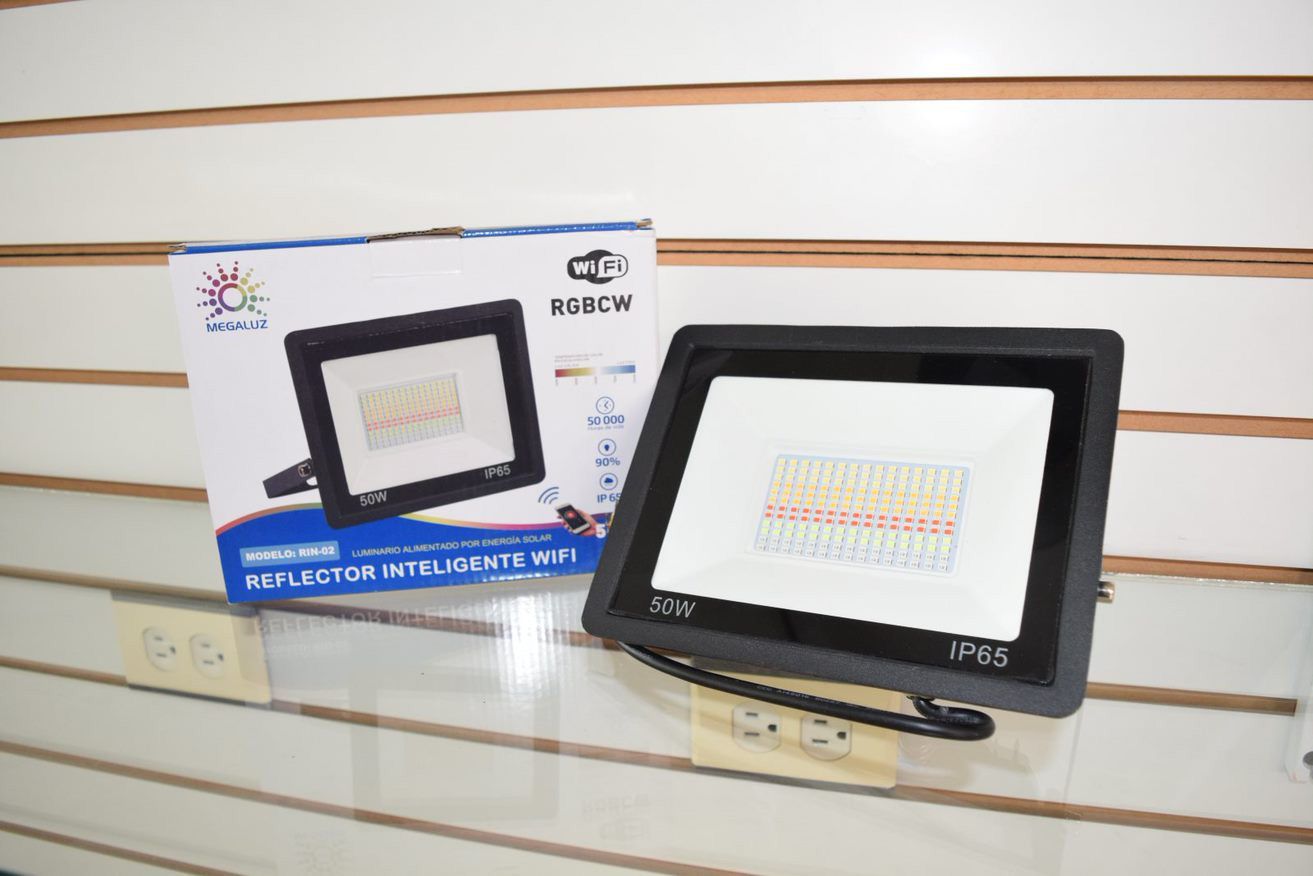 REFLECTOR INTELIGENTE 50W 127V MULTICOLOR WIFI