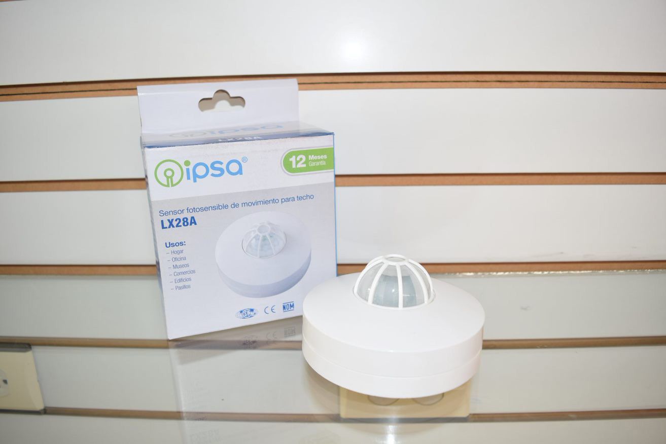 SENSOR DE MOVIMIENTO P/PLAFÓN 360 600W MÁXIMO