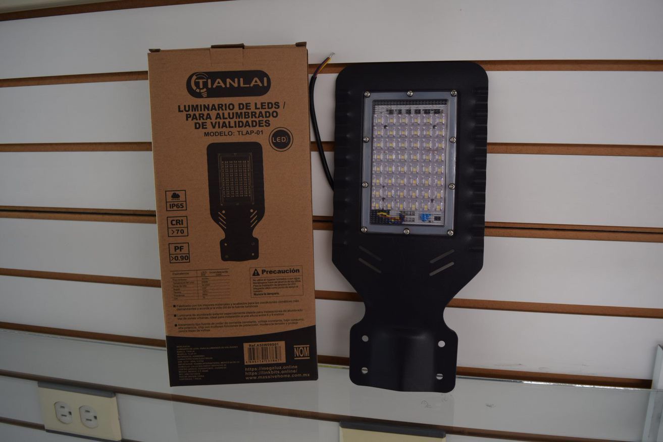 LUMINARIO 50W LED S/FOTOCELDA 127V
