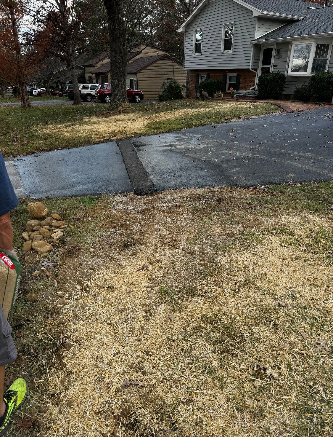 A water line service in Charlottesville, VA by Quality Plumbing