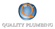 The logo for Quality Plumbing in Charlottesville, VA