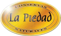 Un logotipo ovalado de color dorado con el texto 