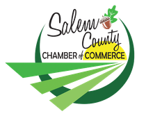 A logo for the salem county chamber of commerce