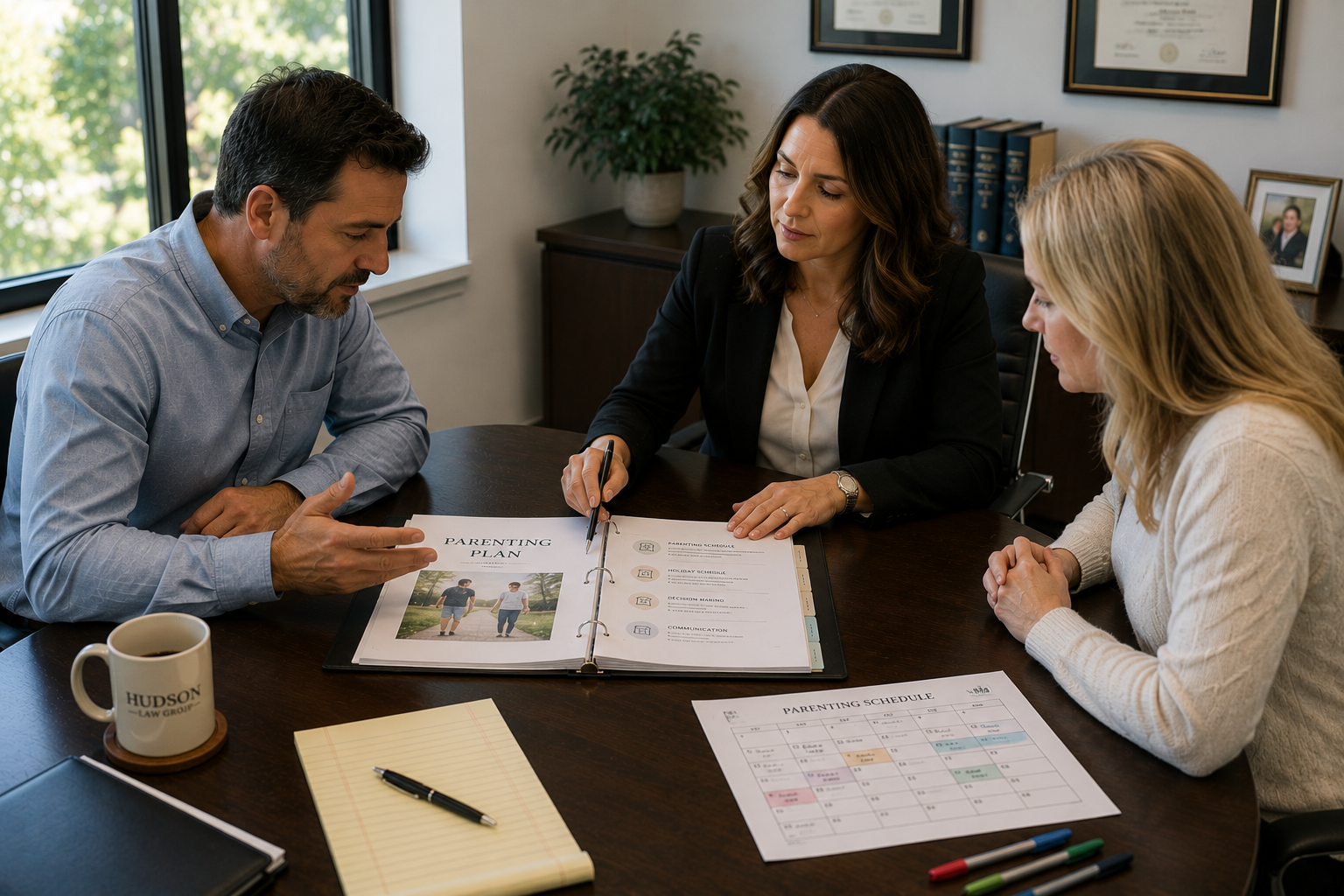 Child custody & parenting plans