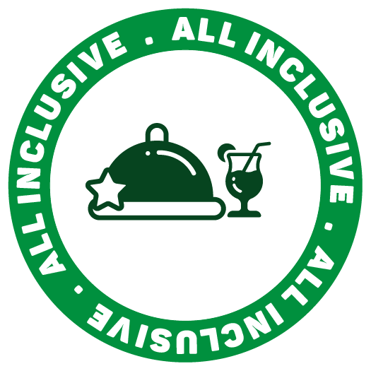Logotipo circular verde