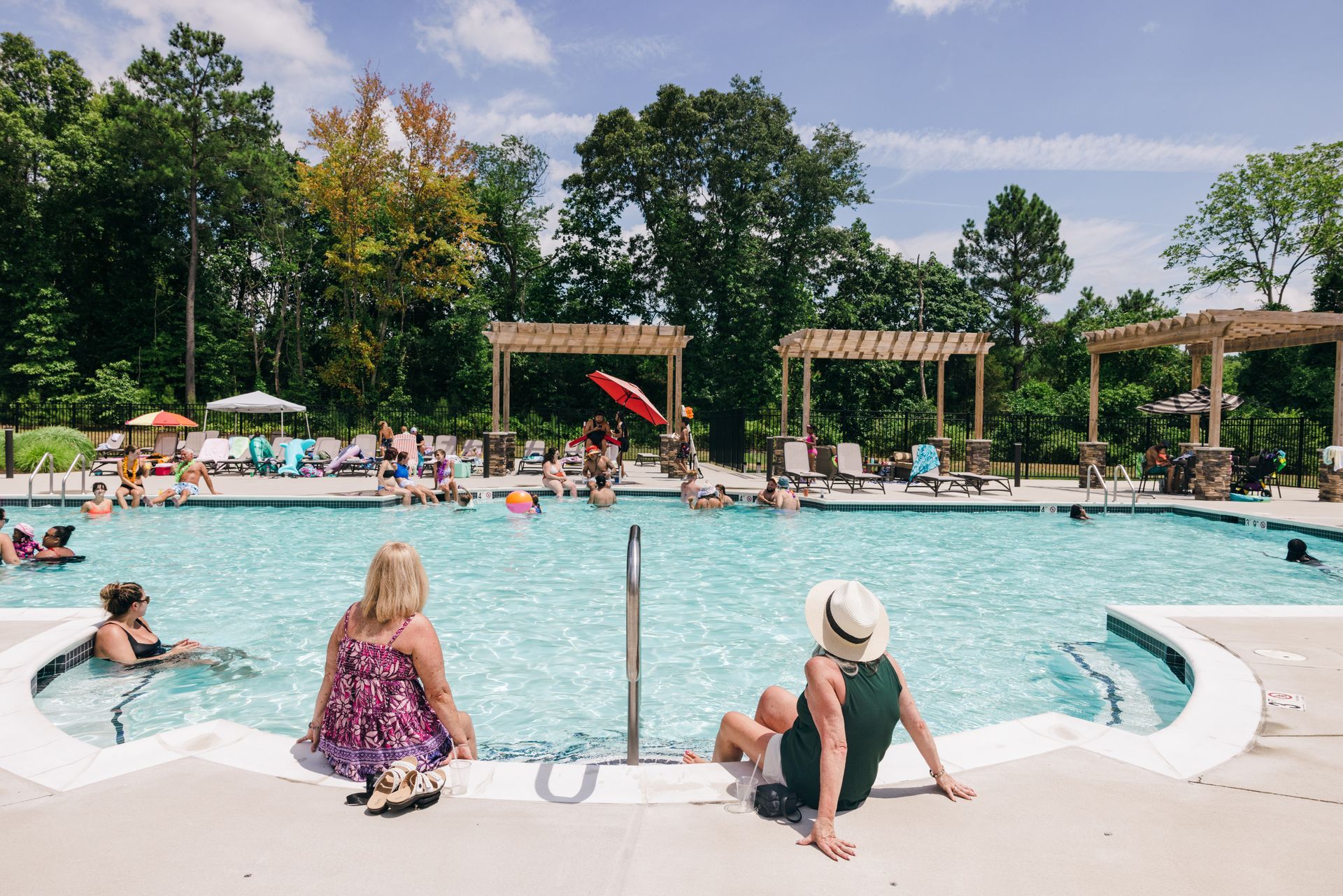 Windward on the River resort-style pool