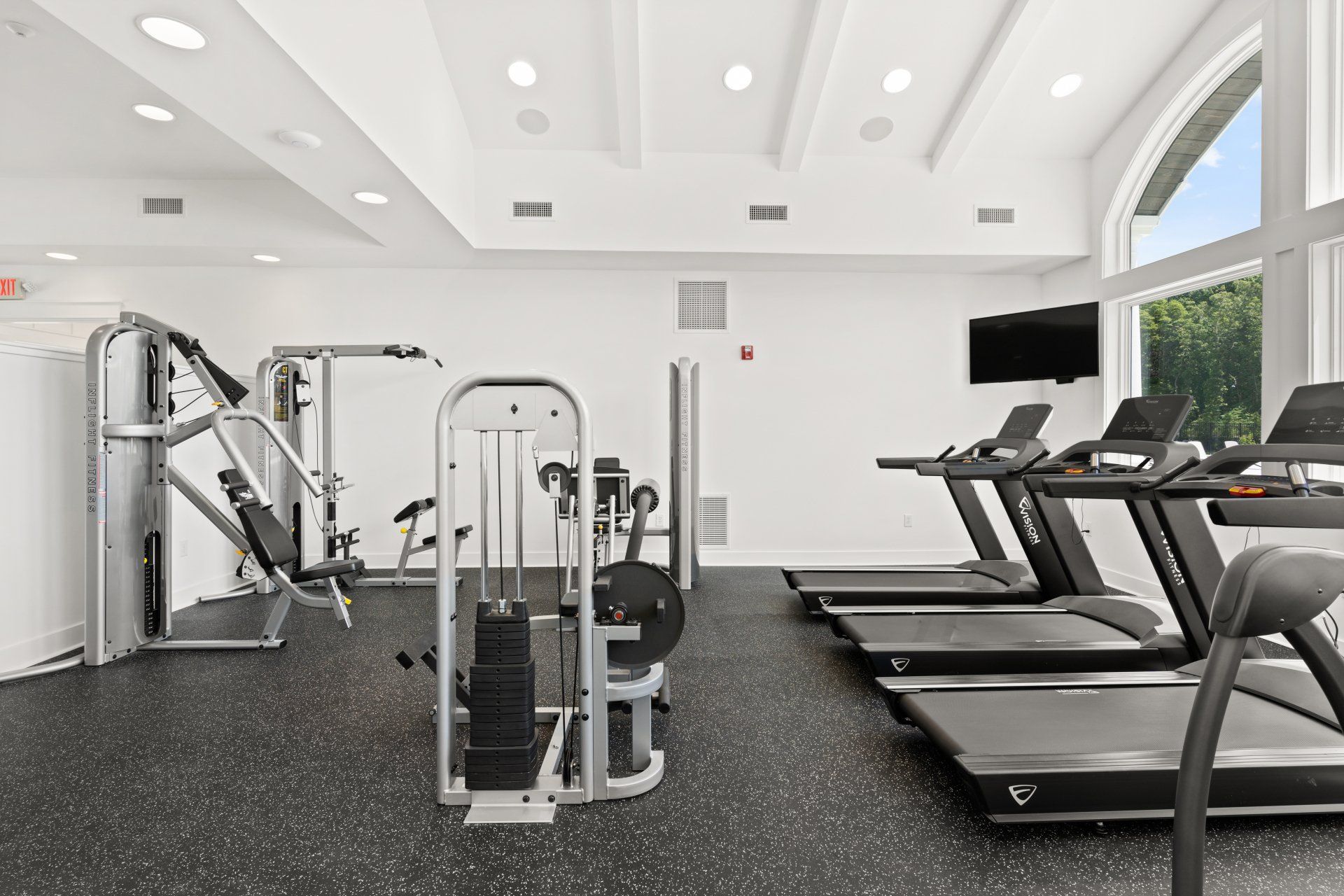 fitness center at windward on the river