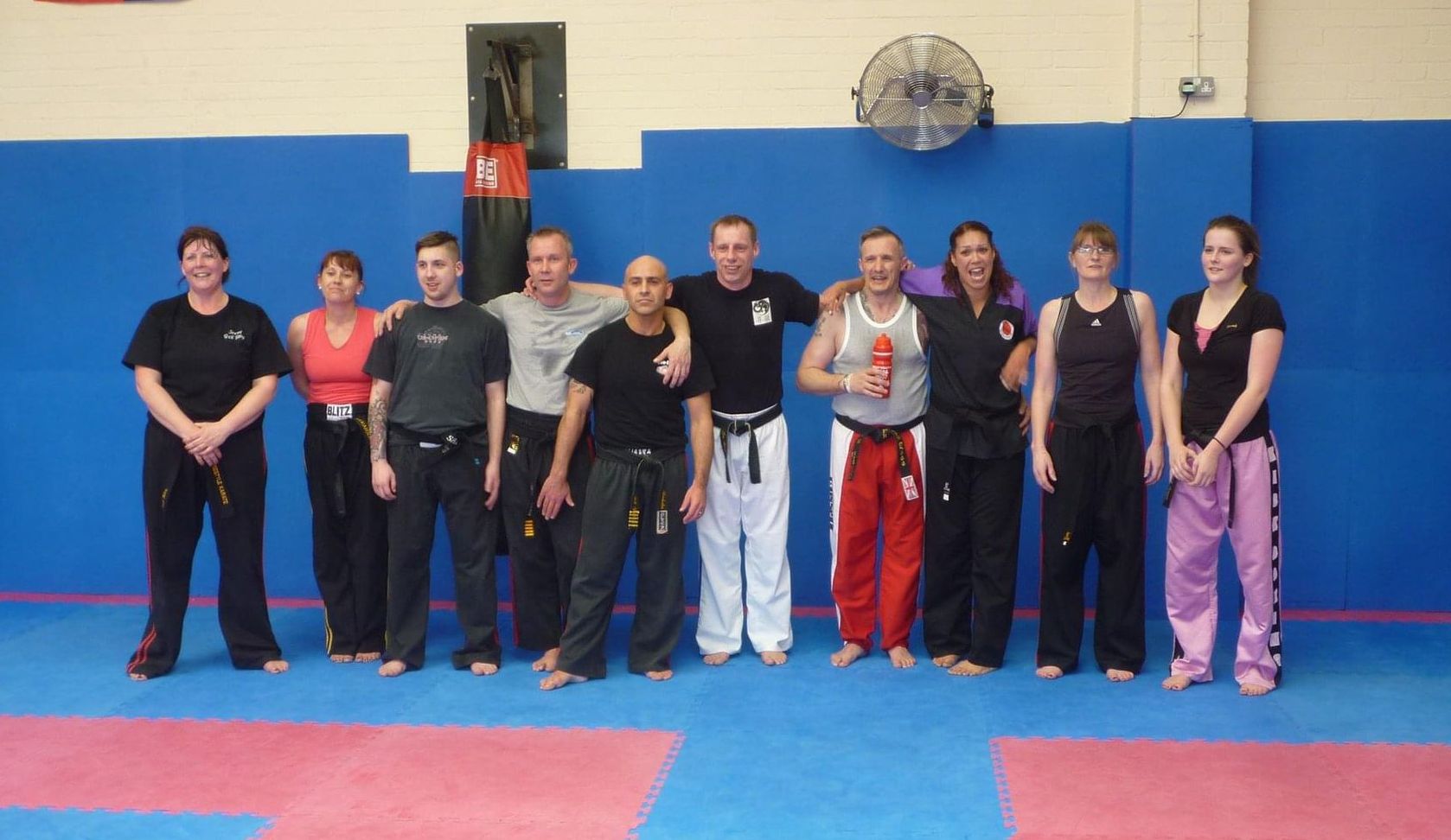 After training photo of shinboku karate in peterborough