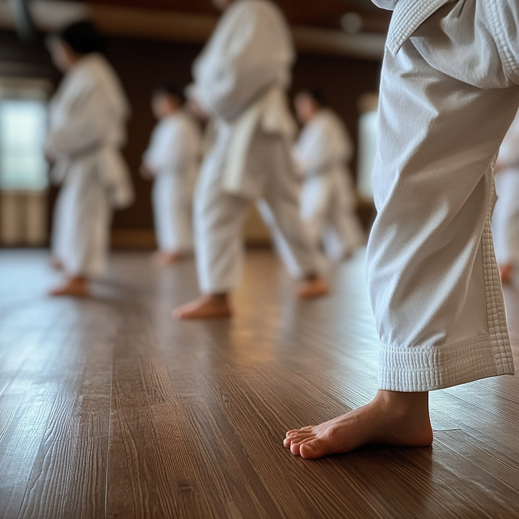 red belt stances - shotokan karate