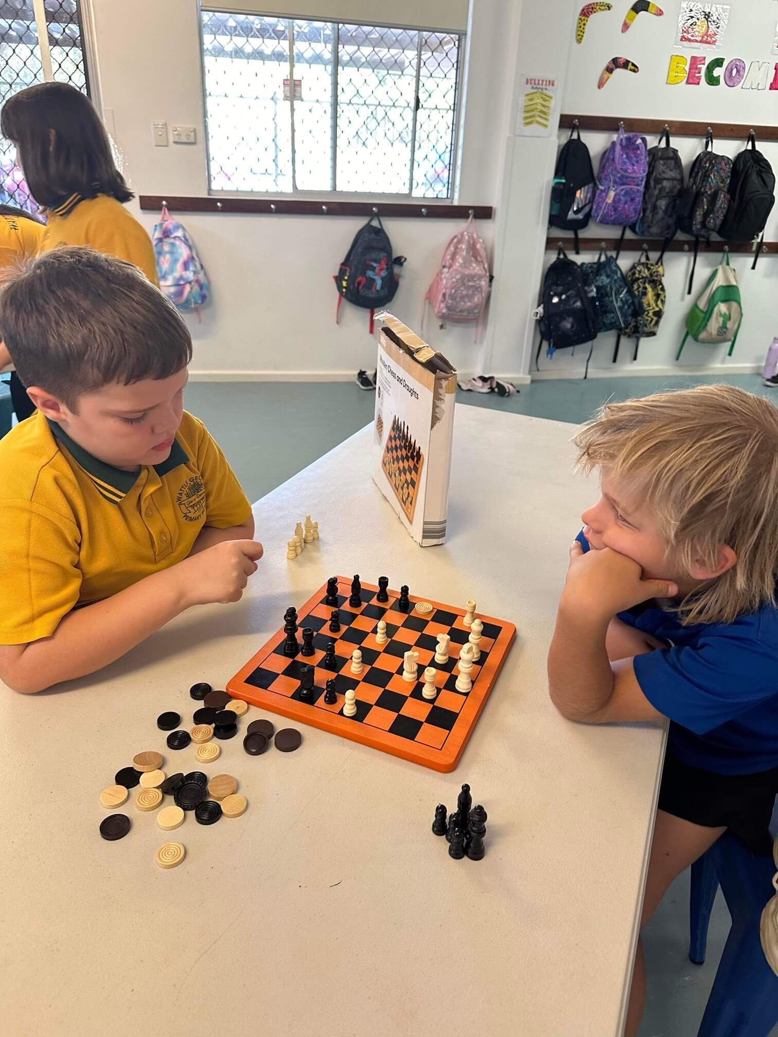 Playing chess