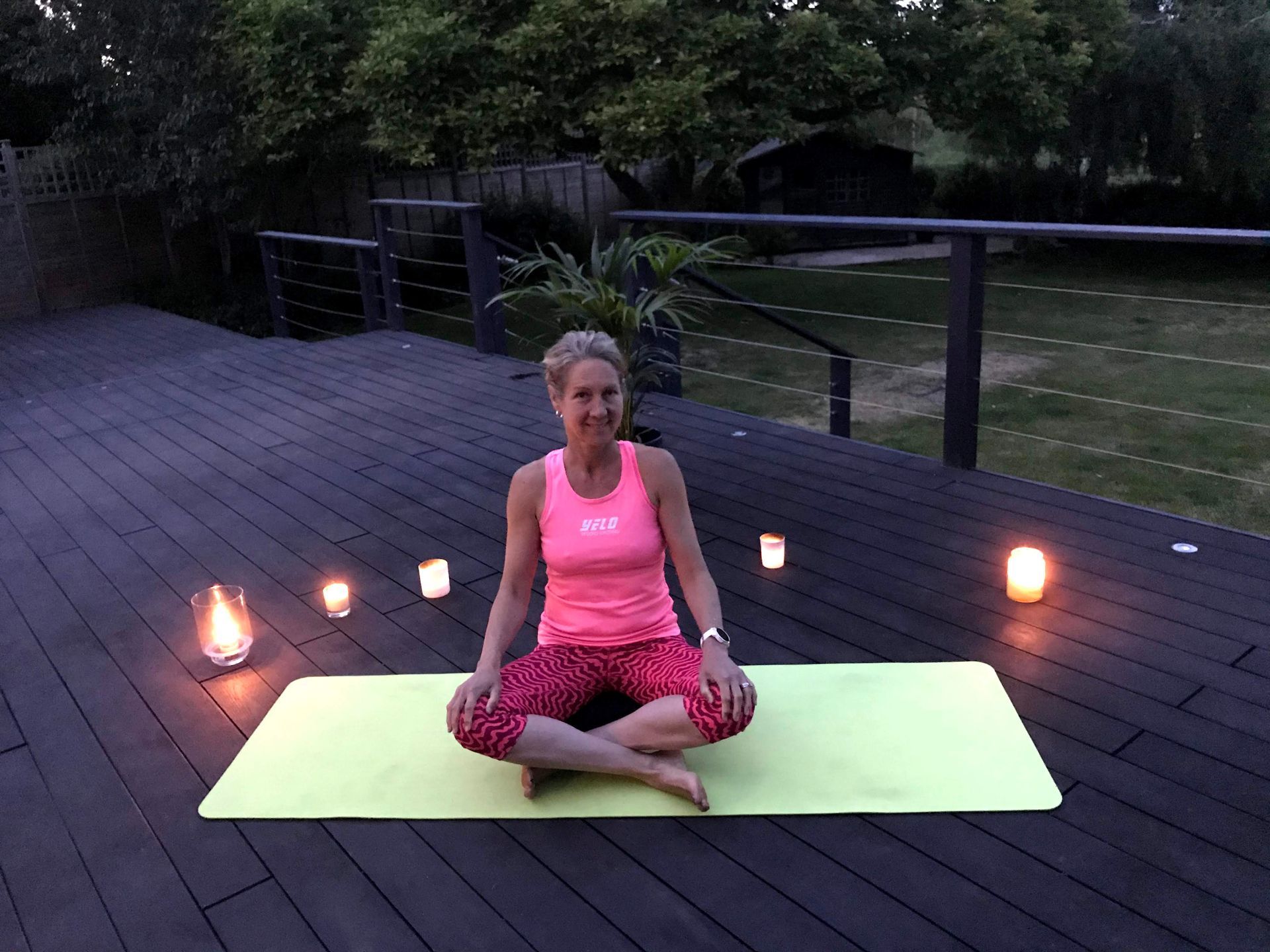 Relaxing yin yoga in Cookham
