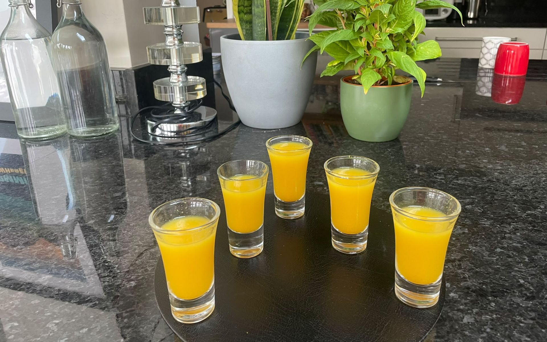 Ginger and Tumeric shots